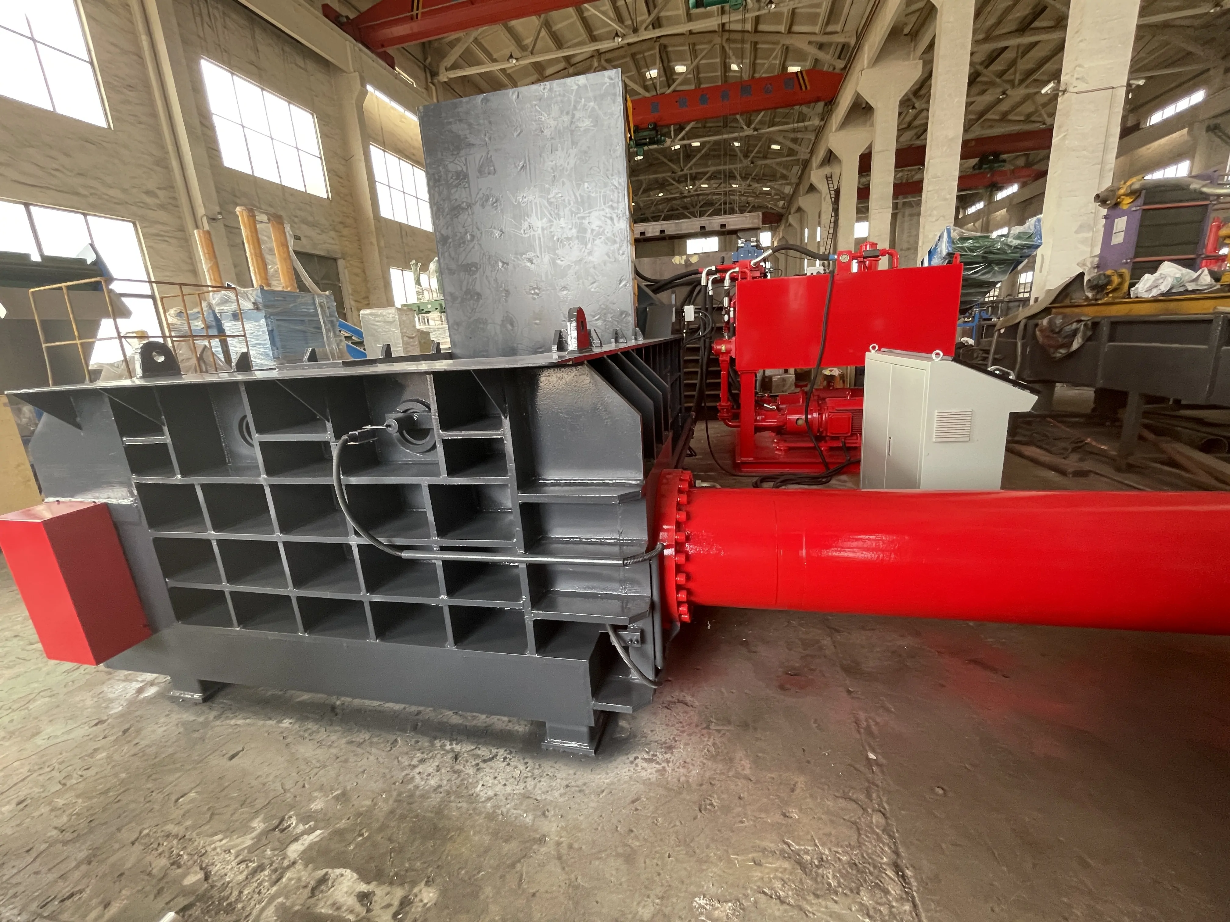 automatic metal baler machine